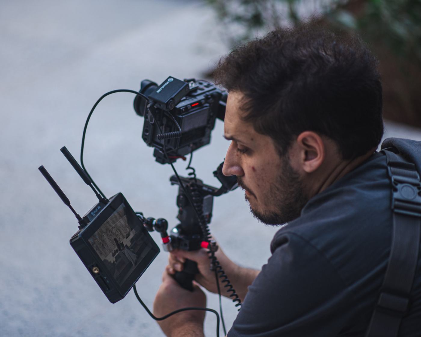 Bastidores de filmagem da Fuga Produtora