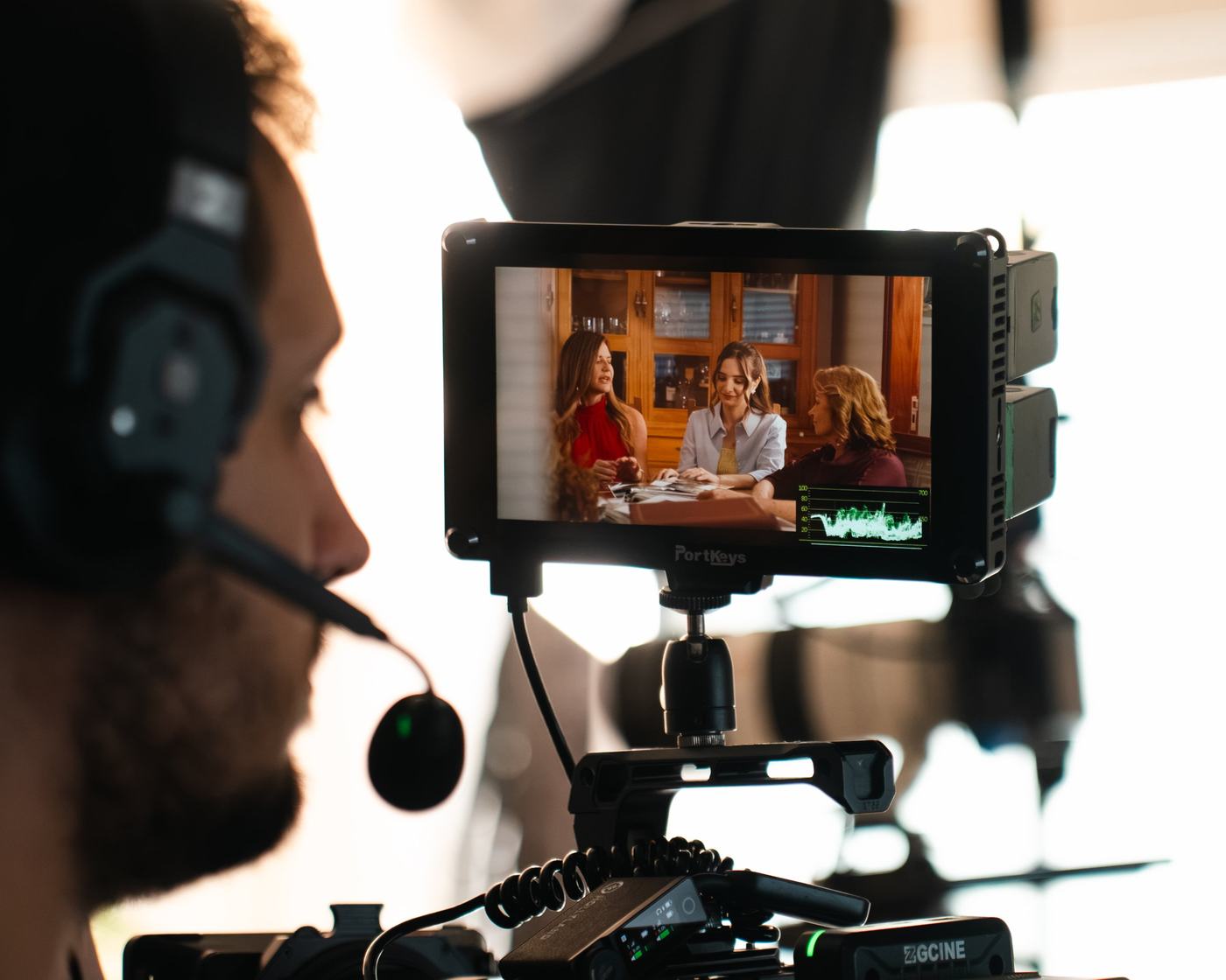 Bastidores de filmagem da Fuga Produtora