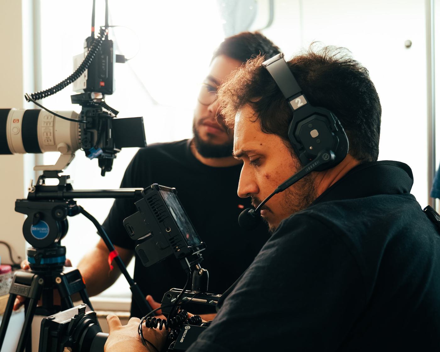 Bastidores de filmagem da Fuga Produtora